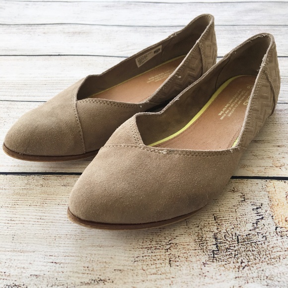 toms women's diamond jutti pointed toe flat